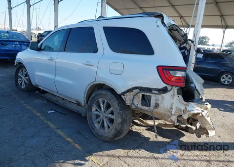 2014 Dodge Durango Limited z USA, uszkodzony, nr VIN 1C4RDHDG6EC551816